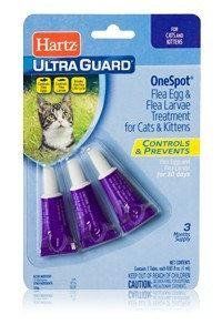 Харц Hartz UltraGuard OneSpot краплі для кішок від яєць бліх і їхніх личинок (1,00 мл) 1915 фото