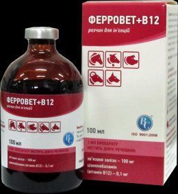 Ферровет +В12 100 мл 87656 фото
