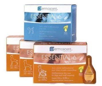 Dermoscent (дермосент) ESSENTIAL-6 - средство по уходу за кожей и шерстью собак 10-20кг 1 пипетка 760012628 фото