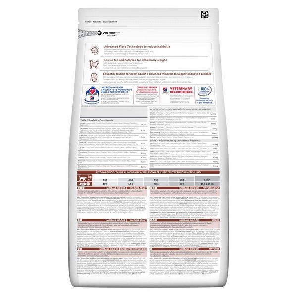 Hill's SCIENCE PLAN Mature Adult 7+ Haiball Indoor Корм для зменшення грудочок шерсті у шлунку 1,5кг Хилс 604490 фото