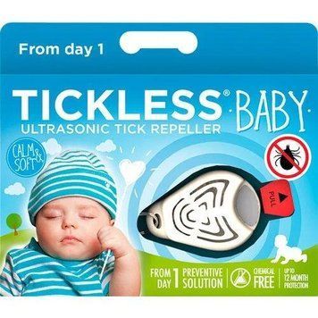 TICKLESS Baby-beige Ультразвуковой отпугиватель клещей и блох 333399 фото