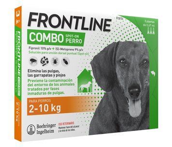 Frontline Combo S краплі для собак від 2 до 10 кг 1пипетка 11863 фото