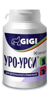 GIGI"Уро-Урси"90 капсул 1капс/10 кг (проф и леч. МКБ) 430578 фото