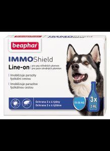 Беафар Beaphar IMMO Shield для собак средних пород от 15 до 30 кг - противопаразитарные капли 13355 фото