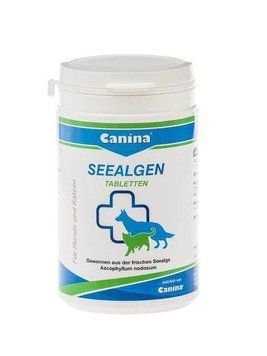 Канина Canina Seealgen 220шт -для пигментации шерсти у собак и кошек 130504 фото