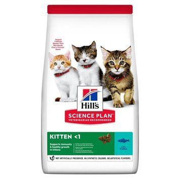 Hill's SCIENCE PLAN Kitten Сухий корм для кошенят і кішок у період вагітності та лактації, з тунцем1,5 кг Хилс 607657 фото