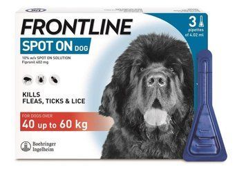 Фронтлайн спот он FrontLine Spot On XL (Фронтлайн) краплі для собак від 40 до 60 кг 1піпетка 11864 фото