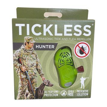 Ультразвуковой отпугиватель блох и клещей Tickless HUNTER-Green 3475 фото