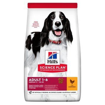 Hill&rsquo;s SCIENCE PLAN Adult Medium Breed Сухий корм для дорослих собак середніх порід, з куркою, 14 кг Хилс 604354 фото