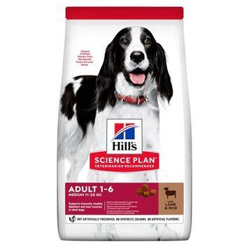 Hill&rsquo;s SCIENCE PLAN Adult Medium Breed Сухий корм для дорослих собак серед.порід, з ягням і рисом, 2,5 кг Хилс 604276 фото