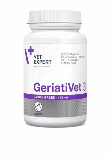 Ветэксперт ГериатиВет GeriatiVet большие породы собак 45 таб. 58426 фото