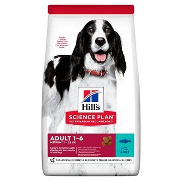 Hills SCIENCE PLAN Adult Medium Breed Сухий корм для дорослих собак серед. порід, з тунцем і рисом 2,5 кг Хилс 604279 фото
