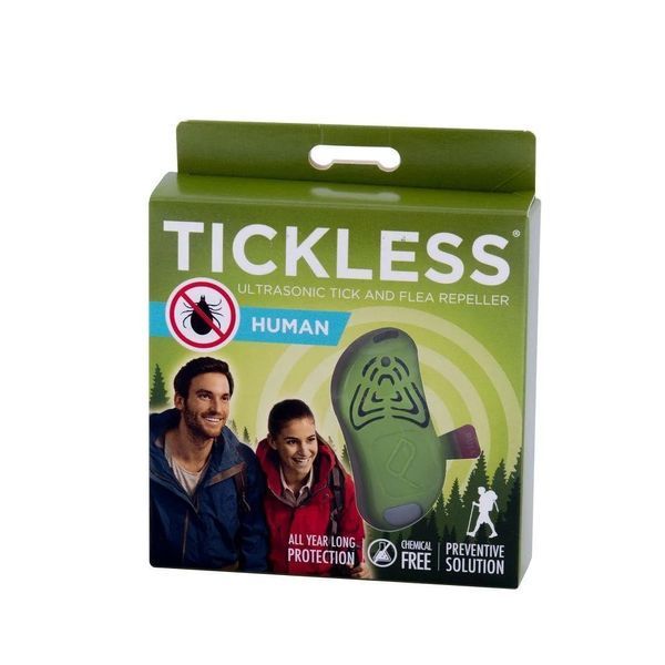 TICKLESS HUMAN-Green Ультразвуковой отпугиватель клещей и блох 333388 фото