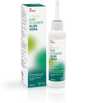 Лівісто V-SKIN Засіб для чищення вух АЛОЕ ВЕРА 125мл 7656 фото