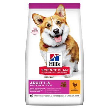 Hill&rsquo;s SCIENCE PLAN Adult Small&Mini Сухий корм для дорослих собак малих порід, з куркою, 3 кг Хилс 604344 фото