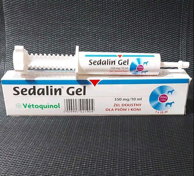 СЕДАЛИН ГЕЛЬ 10 мл (SEDALIN GEL)седативное средство для собак и лошадей 87643 фото