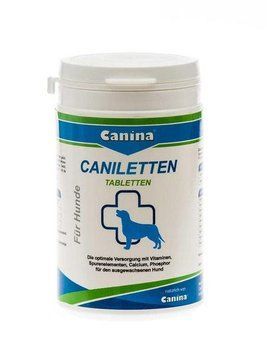 Канина Canina Caniletten канилеттен 150шт - комплекс минералов и витаминов для собак 120307 фото