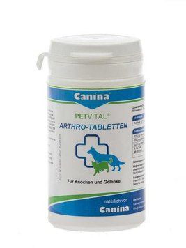 Канина Canina Petvital Arthro - 60таб для ликвидации воспалительных процессов в суставах и связках собак 723003 фото
