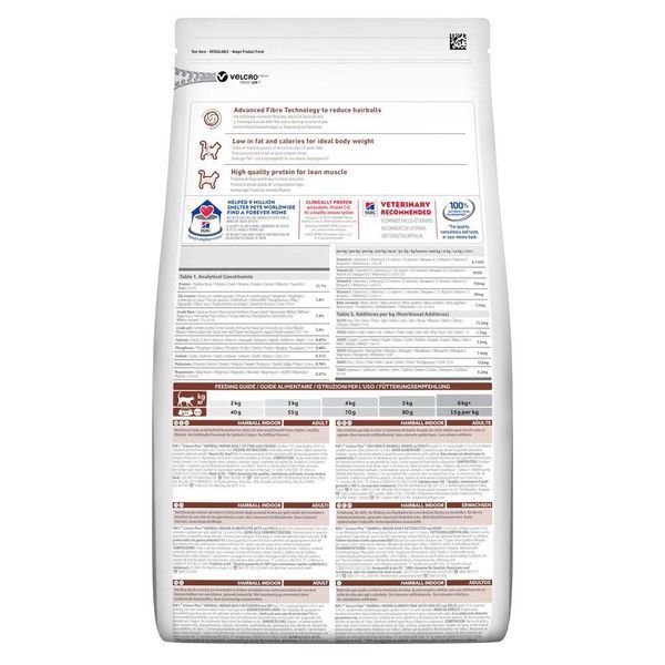 Hill's SCIENCE PLAN Adult Hairball Indoor Корм для виведення грудочок шерсті зі шлунково-кишкового 1,5кг Хилс 604139 фото