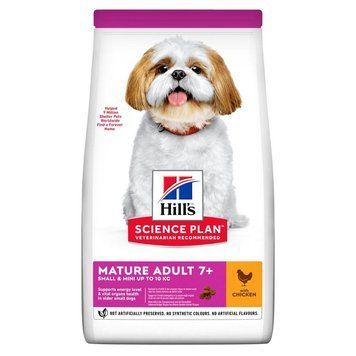 Hill&rsquo;s SCIENCE PLAN Mature Adult 7+ Small&Mini Корм для зрілих малих і міні собак від 7 років 1,5кг Хилс 604237 фото