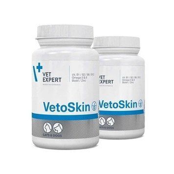 ВетЭксперт Ветоскин 60капсул VetExpert VetoSkin для собак и кошек с дерматологическими нарушениями 58259 фото