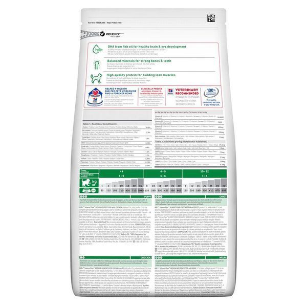 Hill&rsquo;s SCIENCE PLAN Puppy Medium Breed Сухий корм для цуценят середніх порід, з куркою, 14 кг Хилс 604352 фото