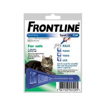 Frontline Spot-On &mdash; фронталайн краплі на холку для кішок 1 шт. 13009 фото