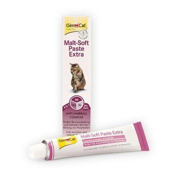 Паста Gimkat Malt-Soft Extra 200г для выведения сжигания шерсти Джимкет 23710 фото