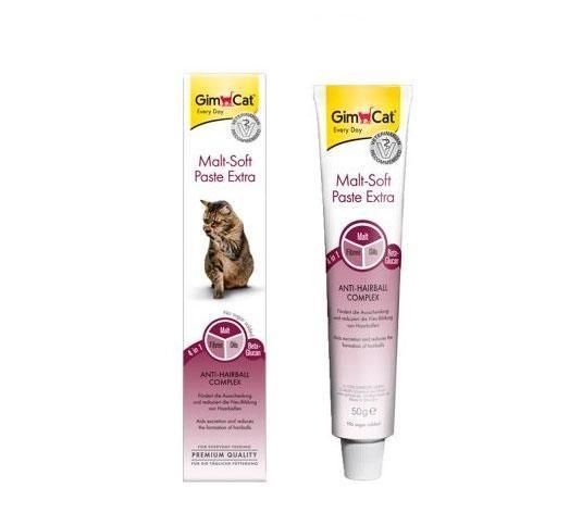 Паста Gimkat Malt-Soft Extra 200 г для виведення спалювання шерсті Джимкет 23710 фото